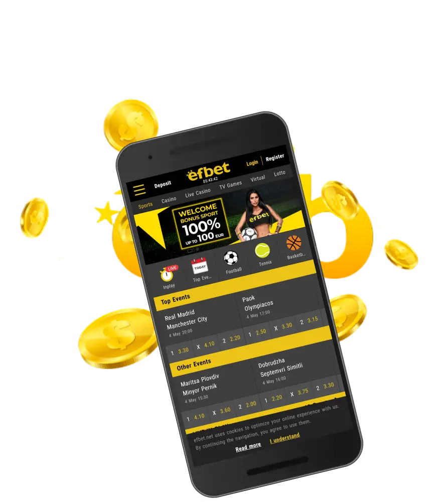 play efbet from your mobile phone